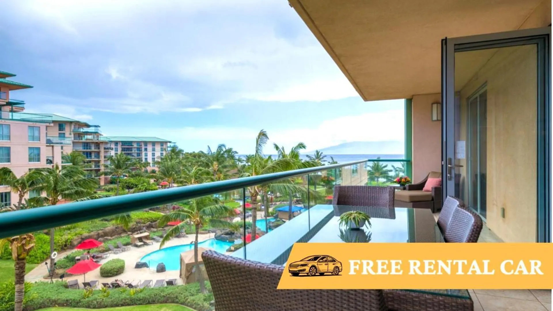 Kbm Resorts Free Car Honua Kai Konea Hkk-449 Amazing Ocean View Beach Gear Kaanapali