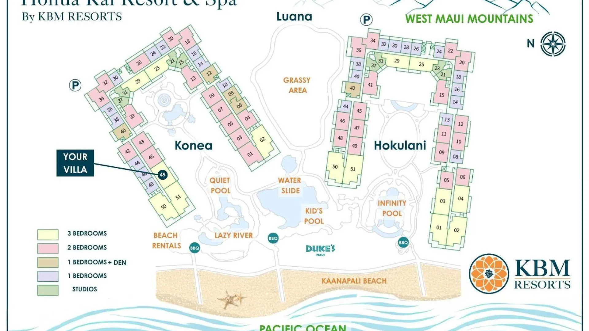 Kbm Resorts Free Car Honua Kai Konea Ocean View Amazing 3-Bedroom Condo With Beach Gear Hkk-449 Kaanapali 0*,  Amerikai Egyesült Államok